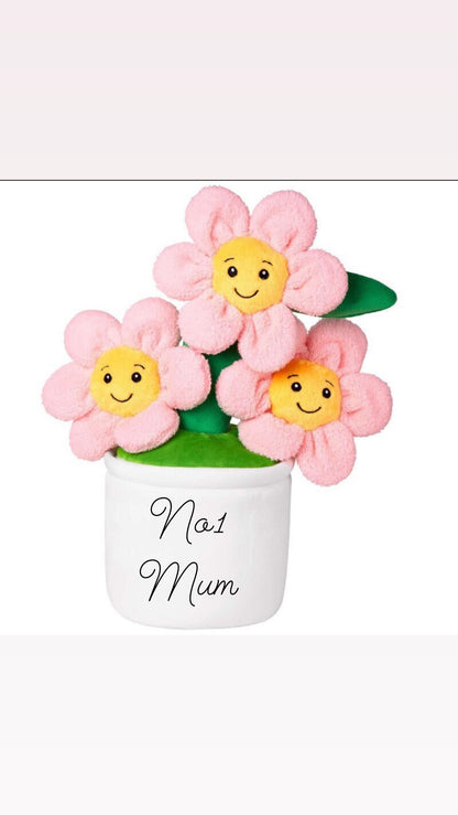 Personalised flowers pot