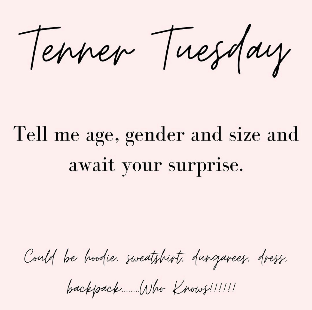 Children Suprised Tenner Tuesday