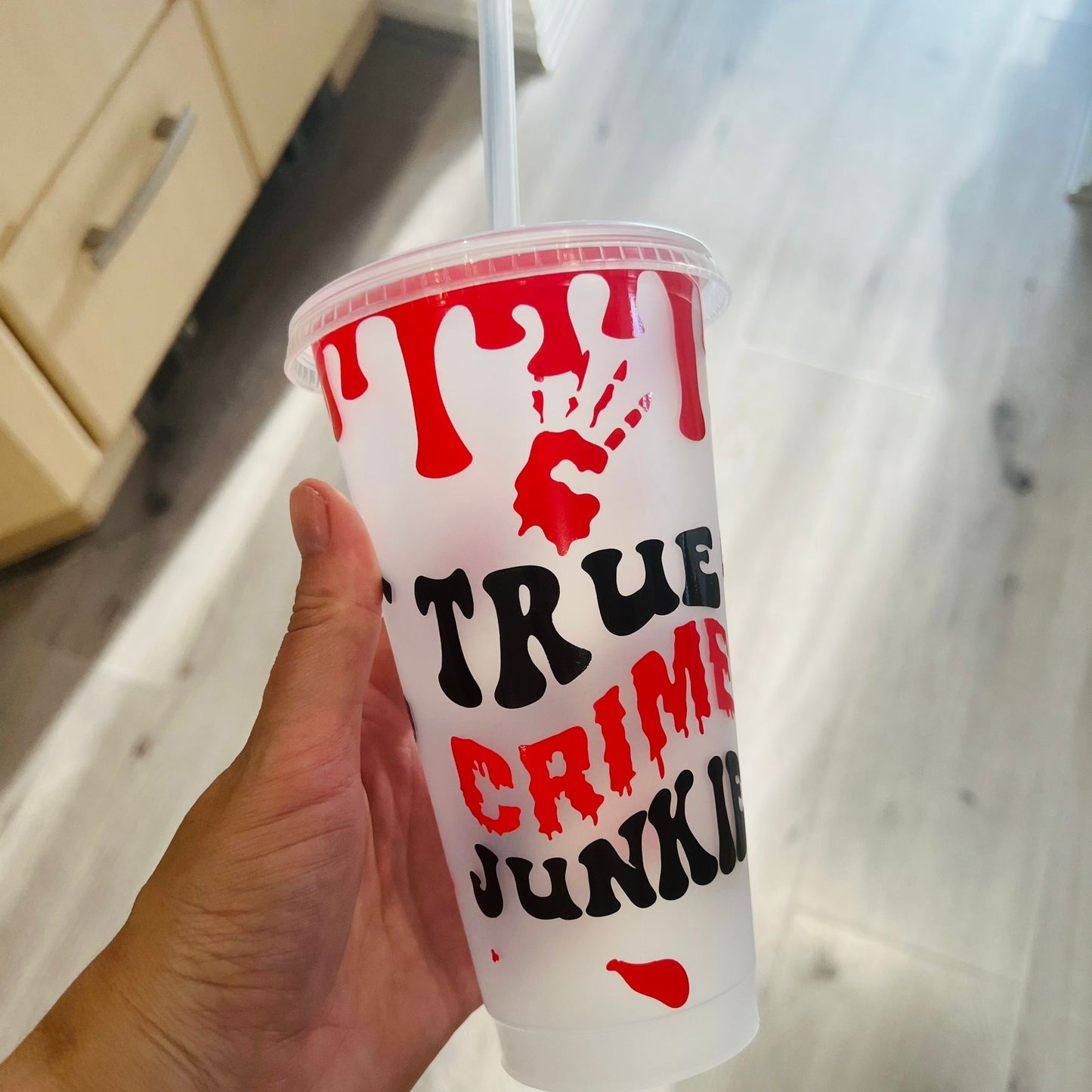 True crime tumbler