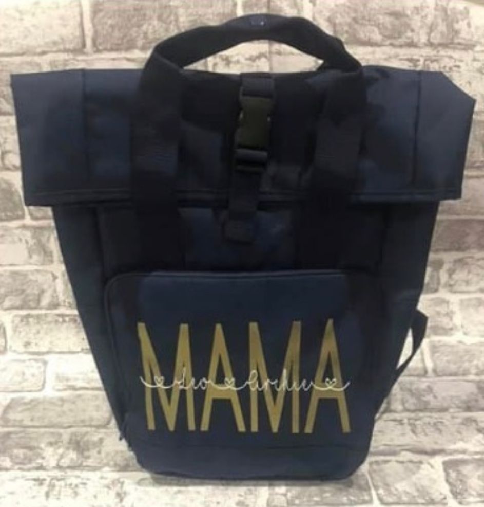 Mama Roll Top Backpack