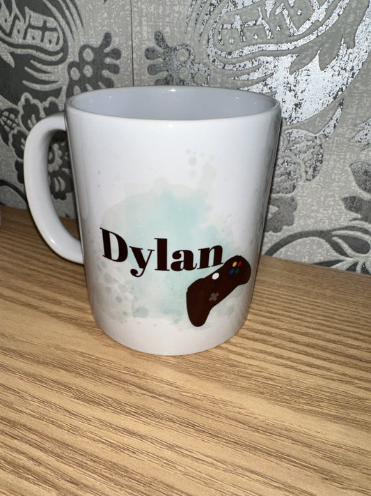 Personalised Gamer mug