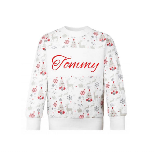 Personalised Christmas Sweatshirt